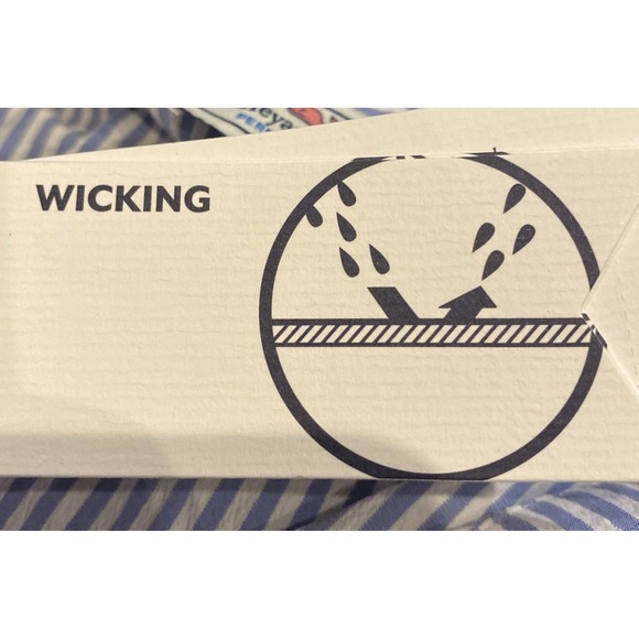 Vineyard Vines Performance 3XL Harbor Stripe Seersucker Tiered Dress‎ Blue - Picture 9 of 11